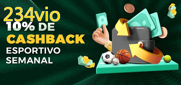 10% de bônus de cashback na 234vio